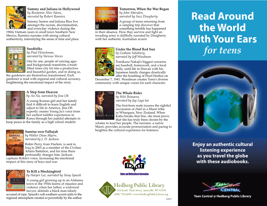 Read Around the World with Your Ears