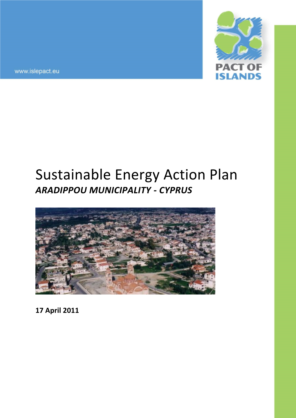 Sustainable Energy Action Plan Aradippou Municipality - Cyprus