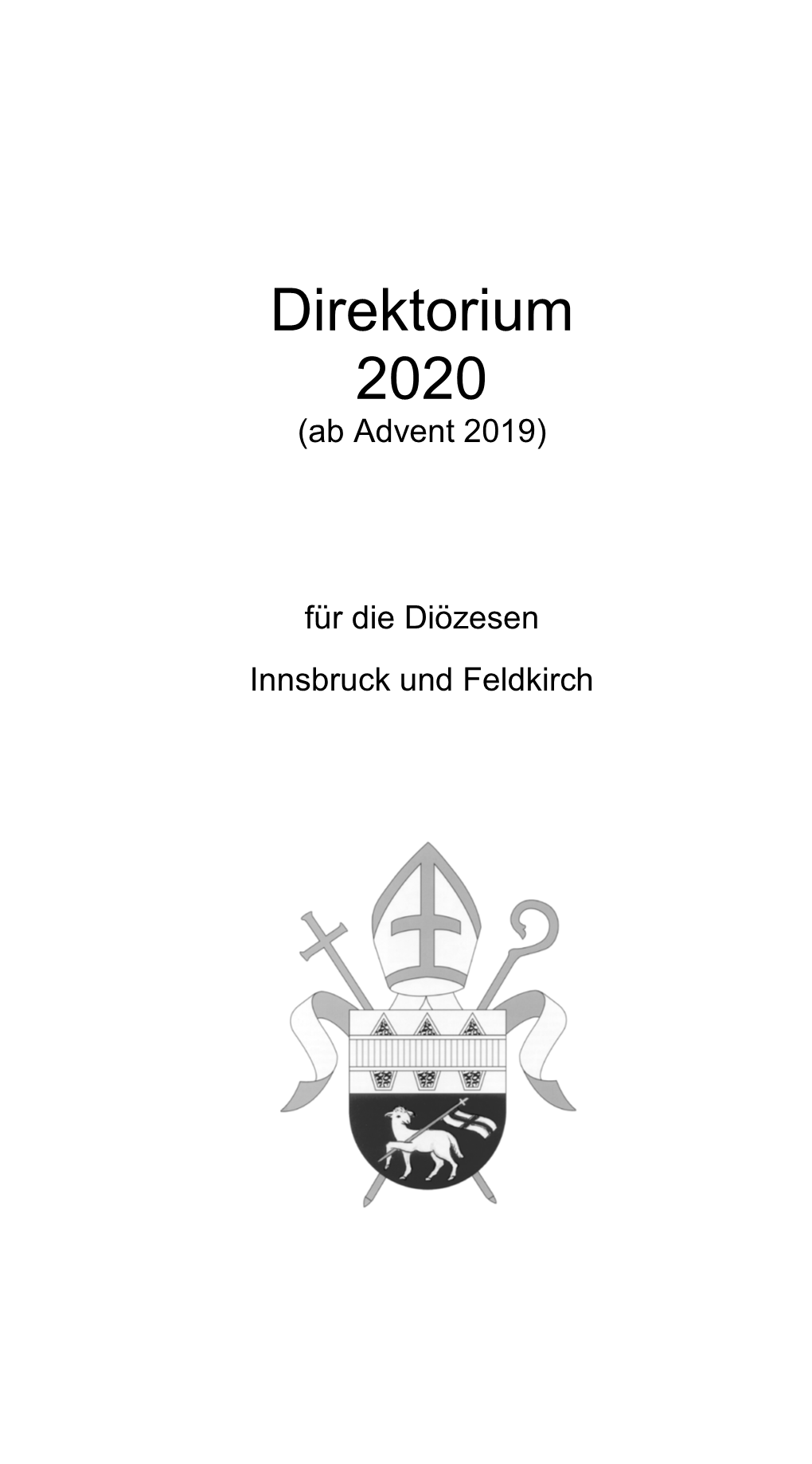 Direktorium 2020 (Ab Advent 2019)