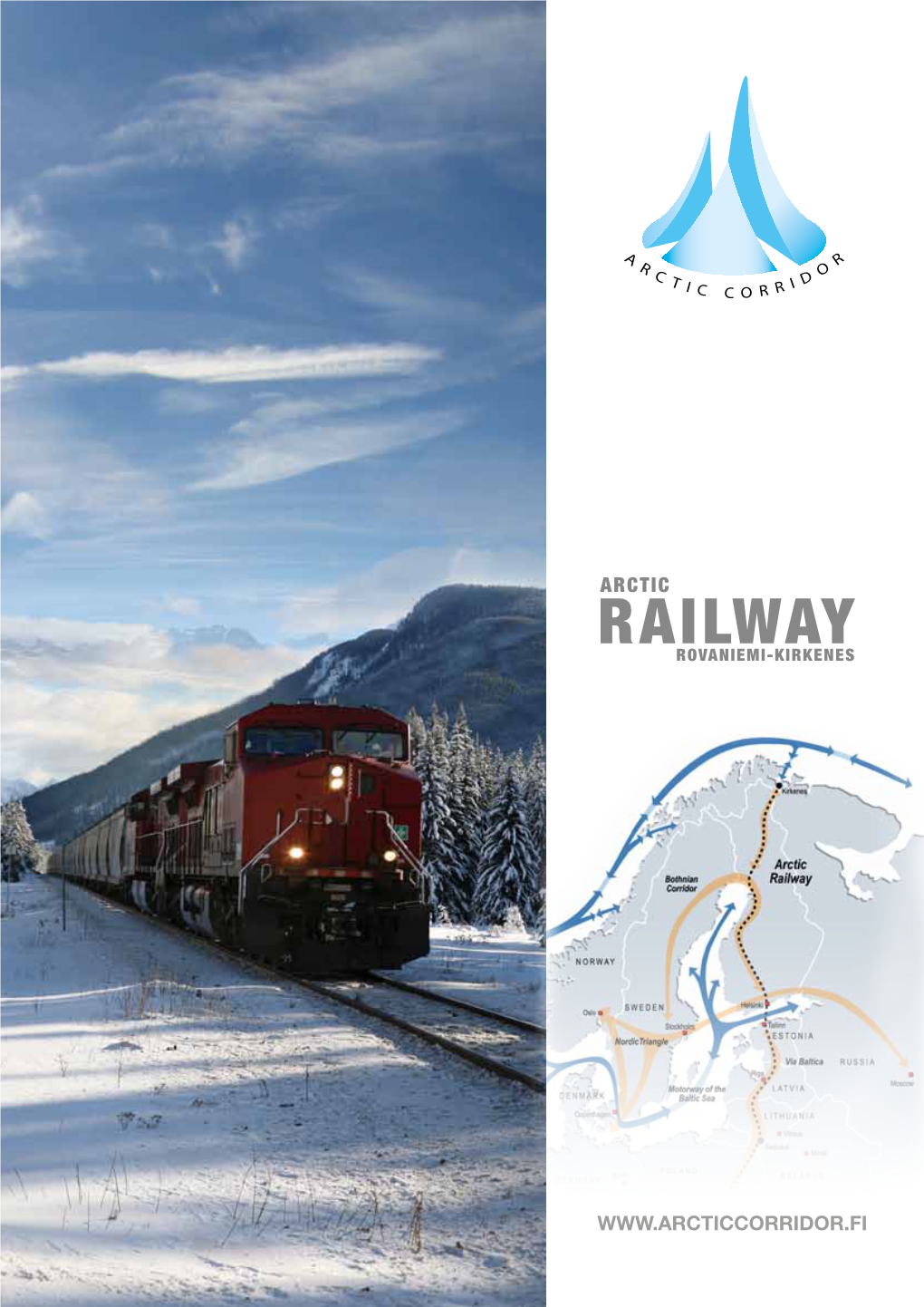 Railway Rovaniemi-Kirkenes