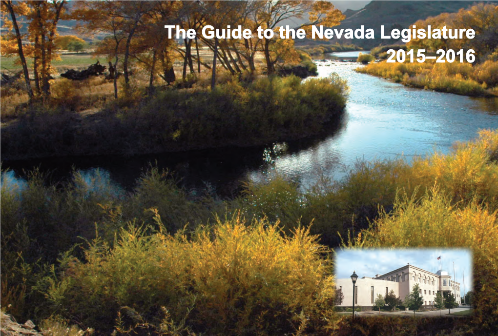 The Guide to the Nevada Legislature, 2015-2016