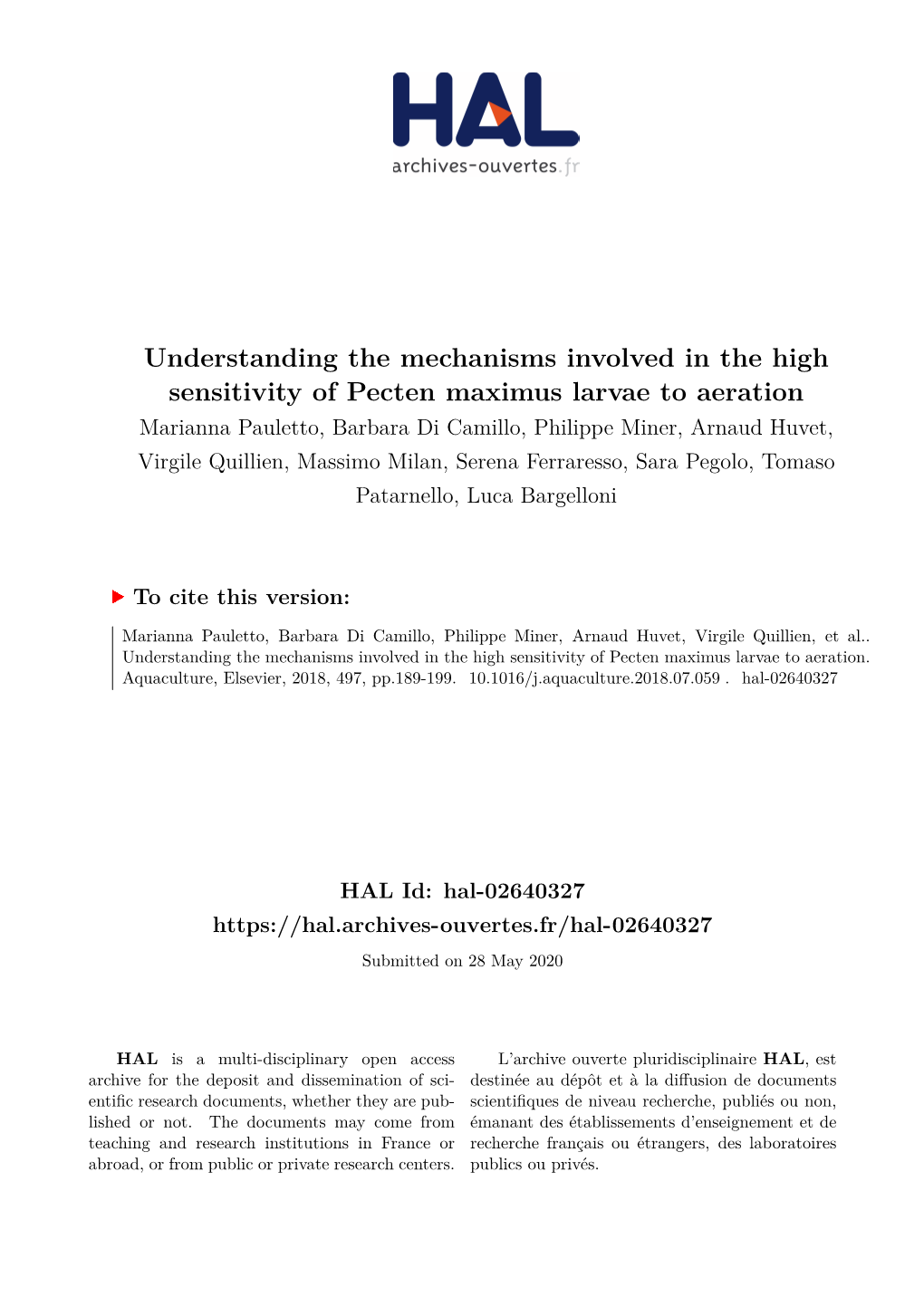 Understanding the Mechanisms Involved In