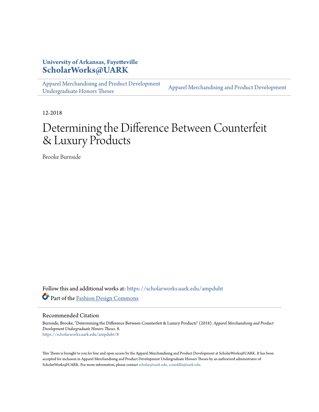 Determining the Difference Between Counterfeit & Luxury Products