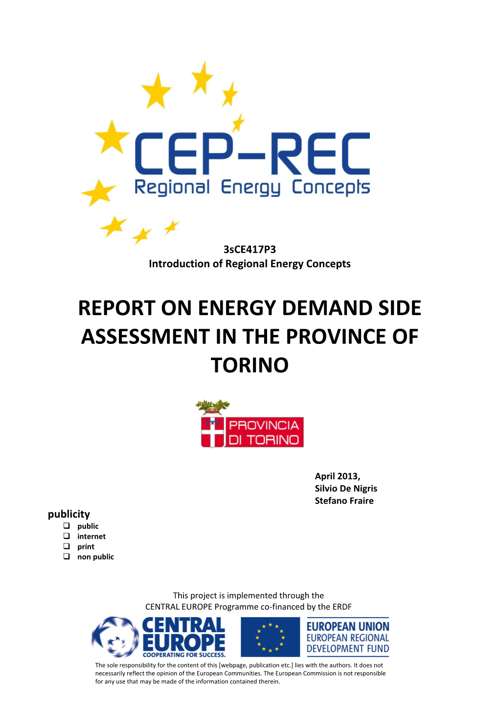 Regional Energy Demand Report