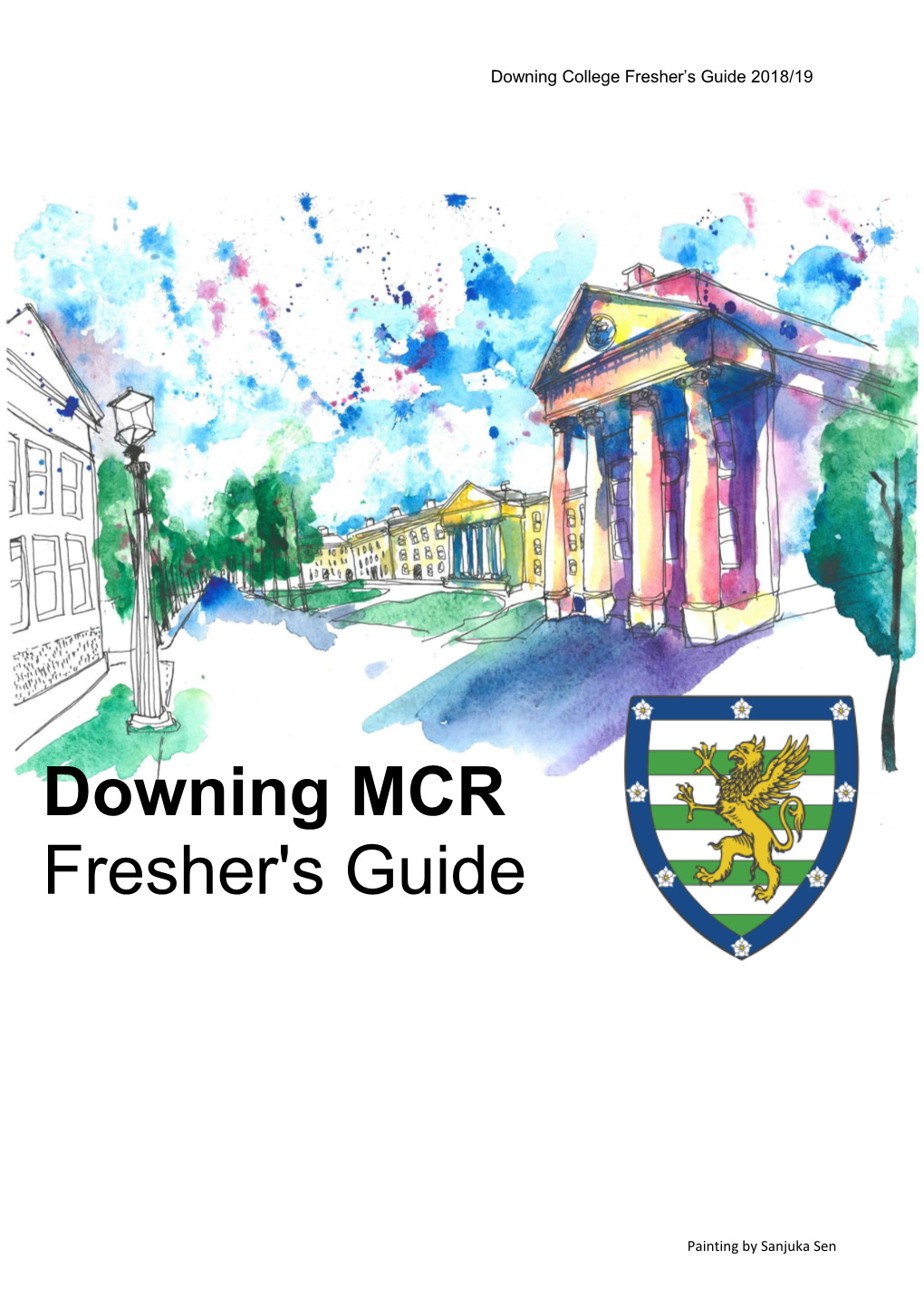Downing MCR Fresher's Guide