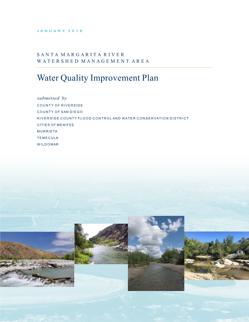 Water Quality Improvement Plan Submitted By
