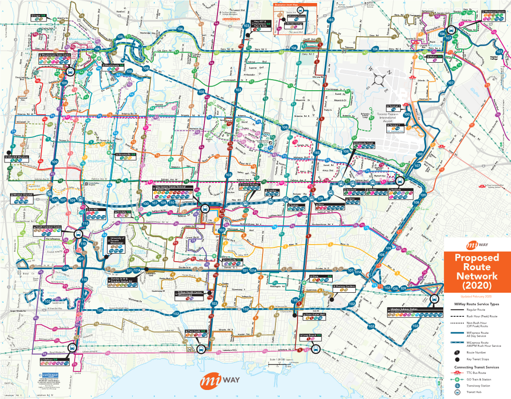 Proposed Route Network (2020)