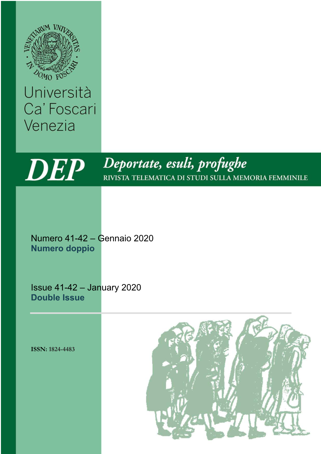 Gennaio 2020 Numero Doppio Issue 41-42