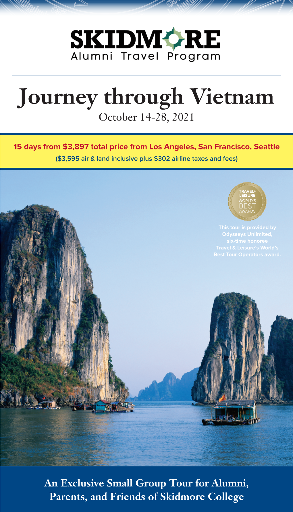 Journey Through Vietnam October 14-28, 2021