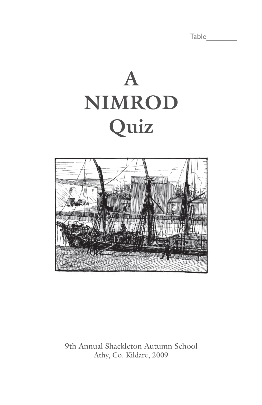 A NIMROD Quiz