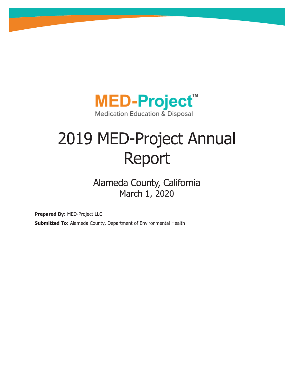 2019 MED-Project Annual Report