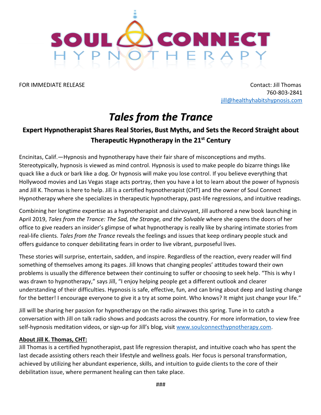 Tales from the Trance Expert Hypnotherapist Shares Real Stories, Bust Myths, and Sets the Record Straight About Therapeutic Hypnotherapy in the 21St Century