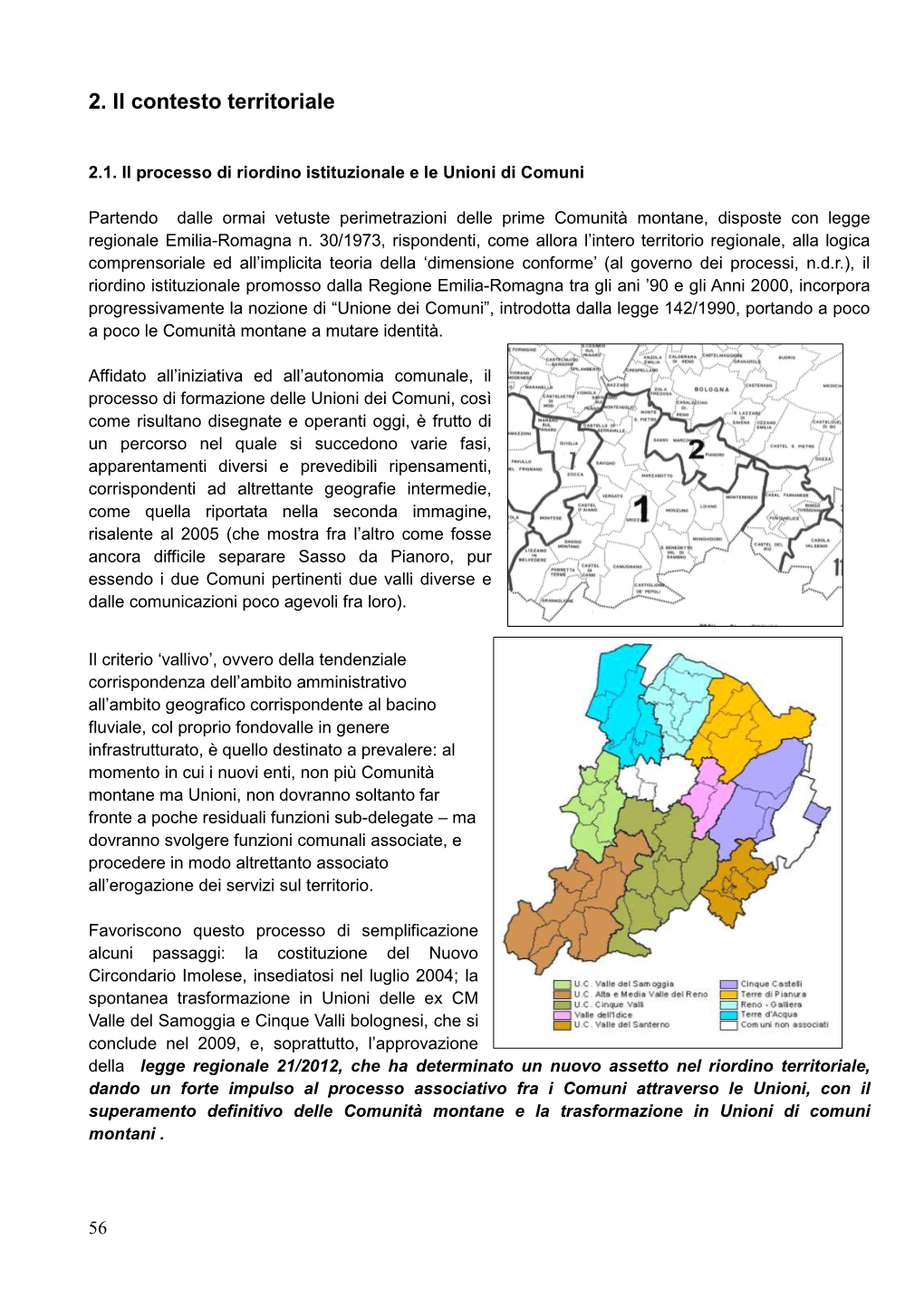 2. Il Contesto Territoriale