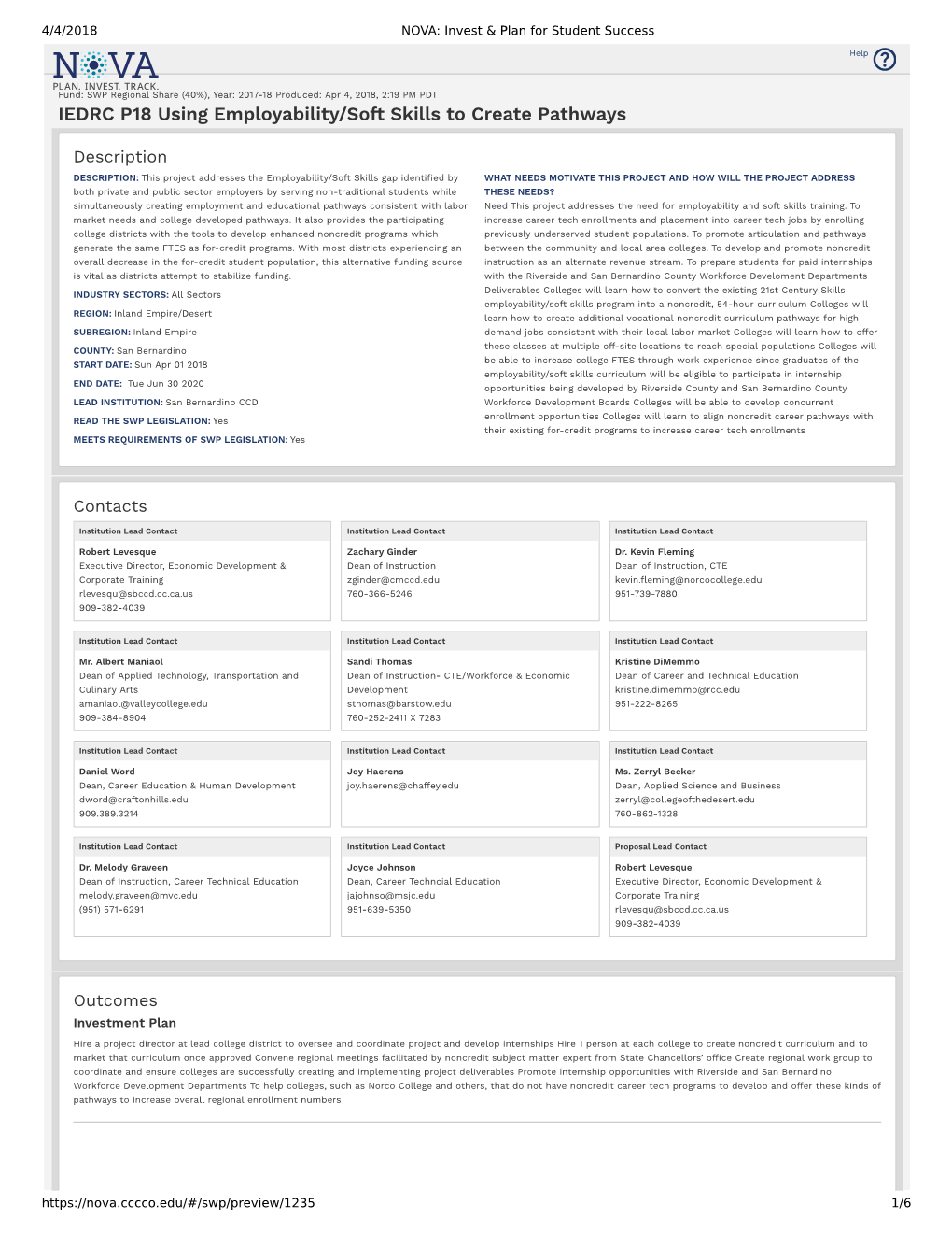 Using Employability/Soft Skills to Create Pathways