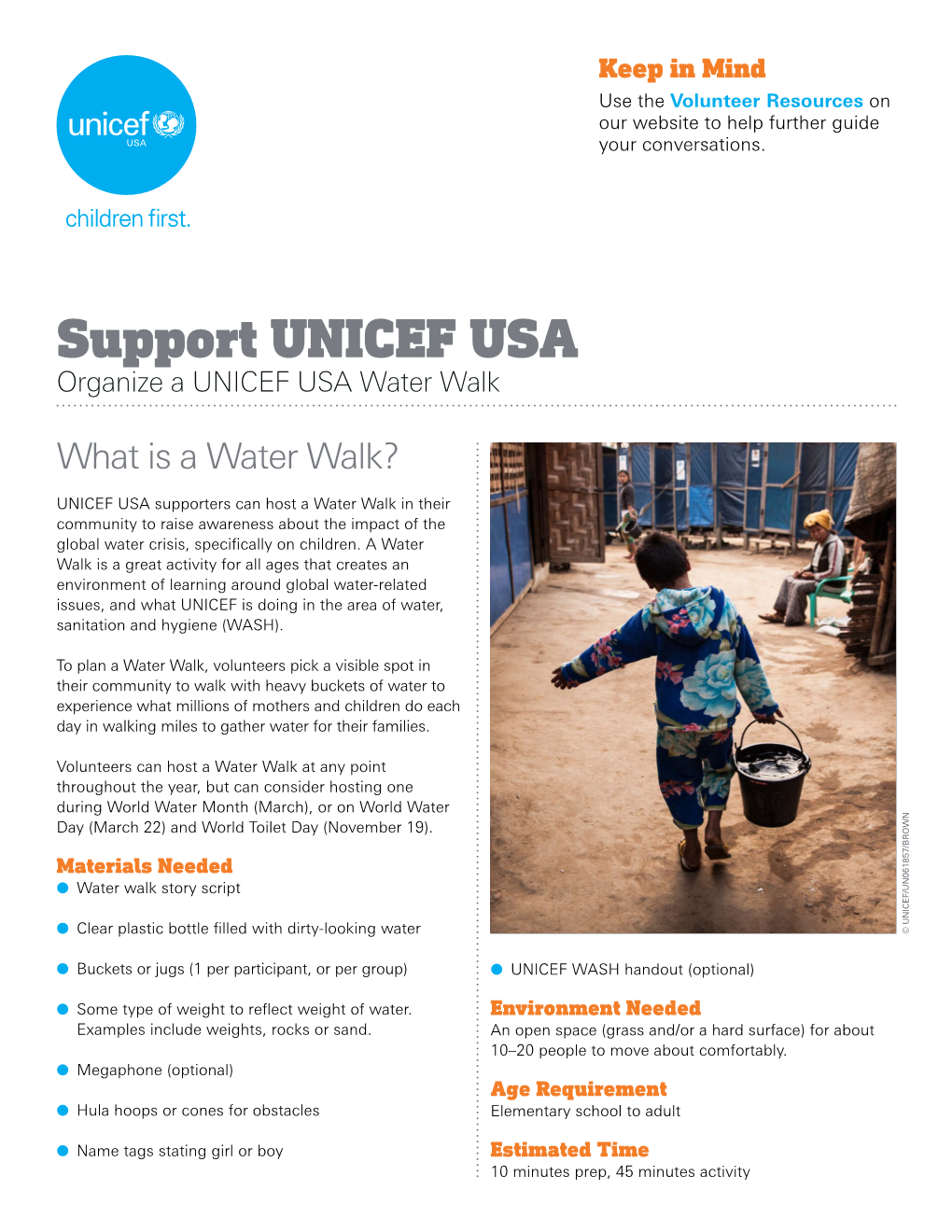 Water Walk Atanypoint Day Inwalking Milestogatherwater Fortheirfamilies