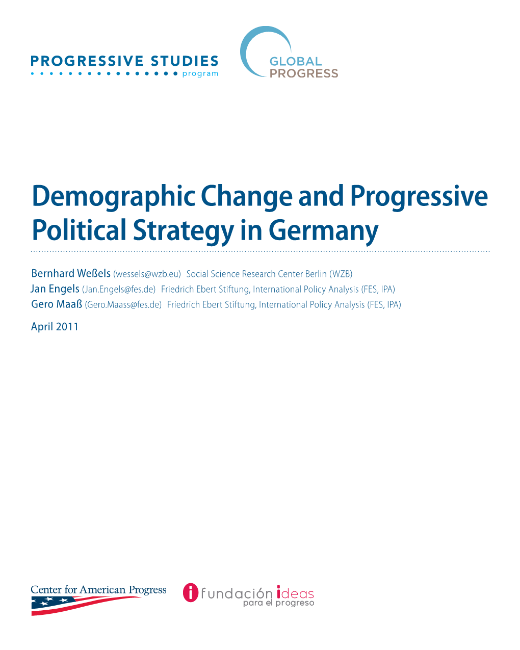 Demographic Change and Progressive Political Strategy in Germany