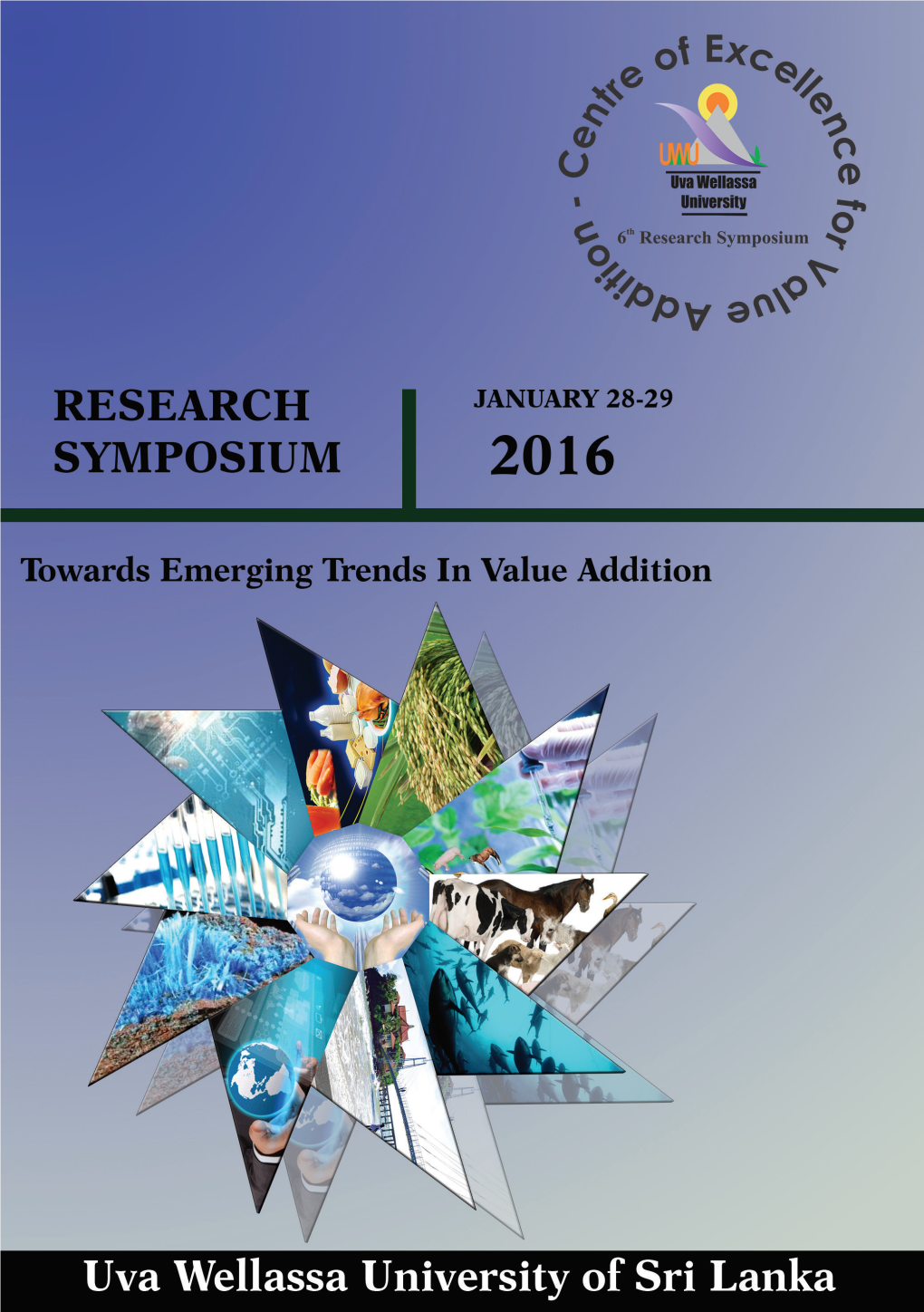 6 Research Symposium, Organized by Uva for the 6Th Research Symposium