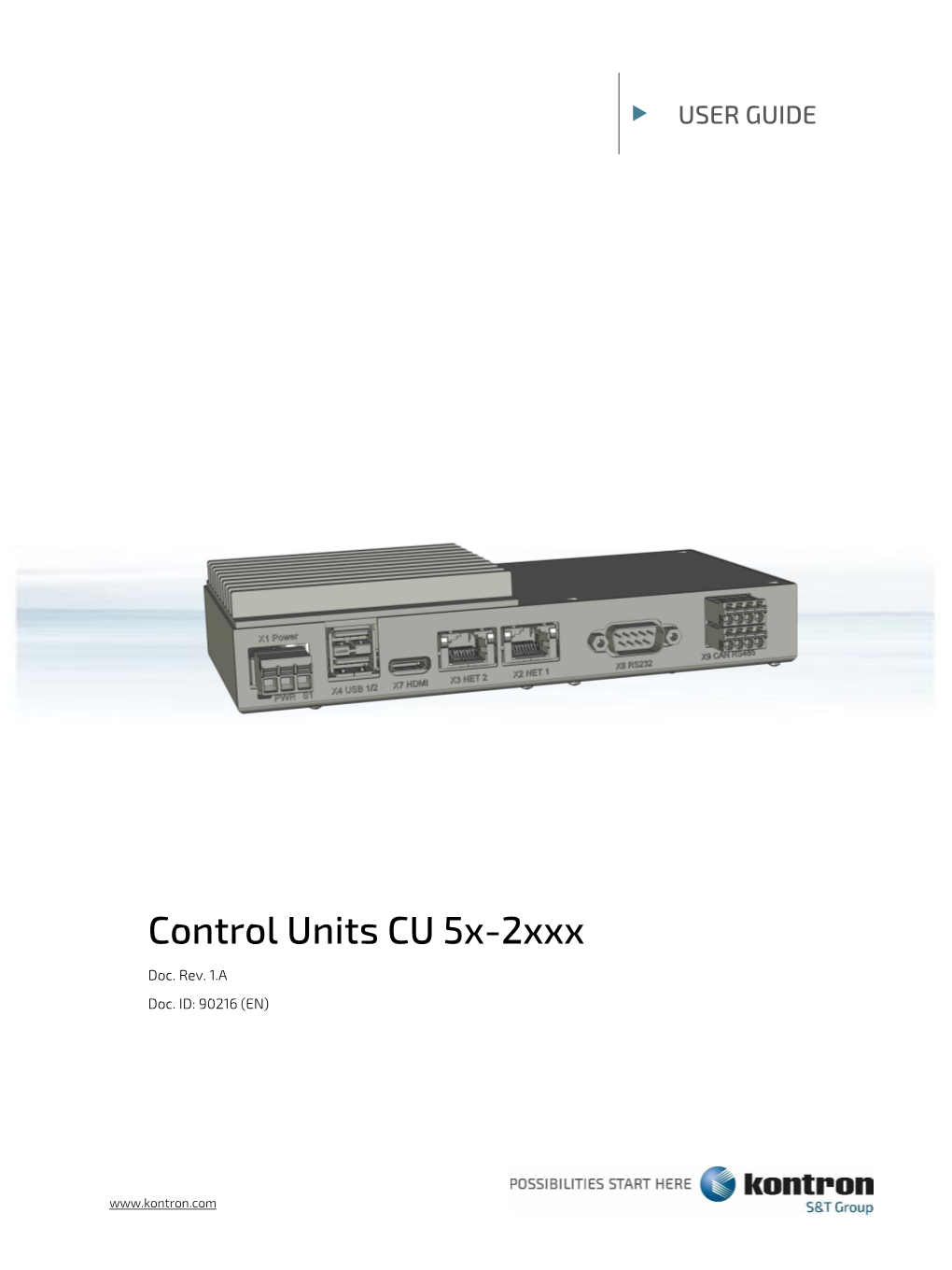 Control Units CU 5X-2Xxx