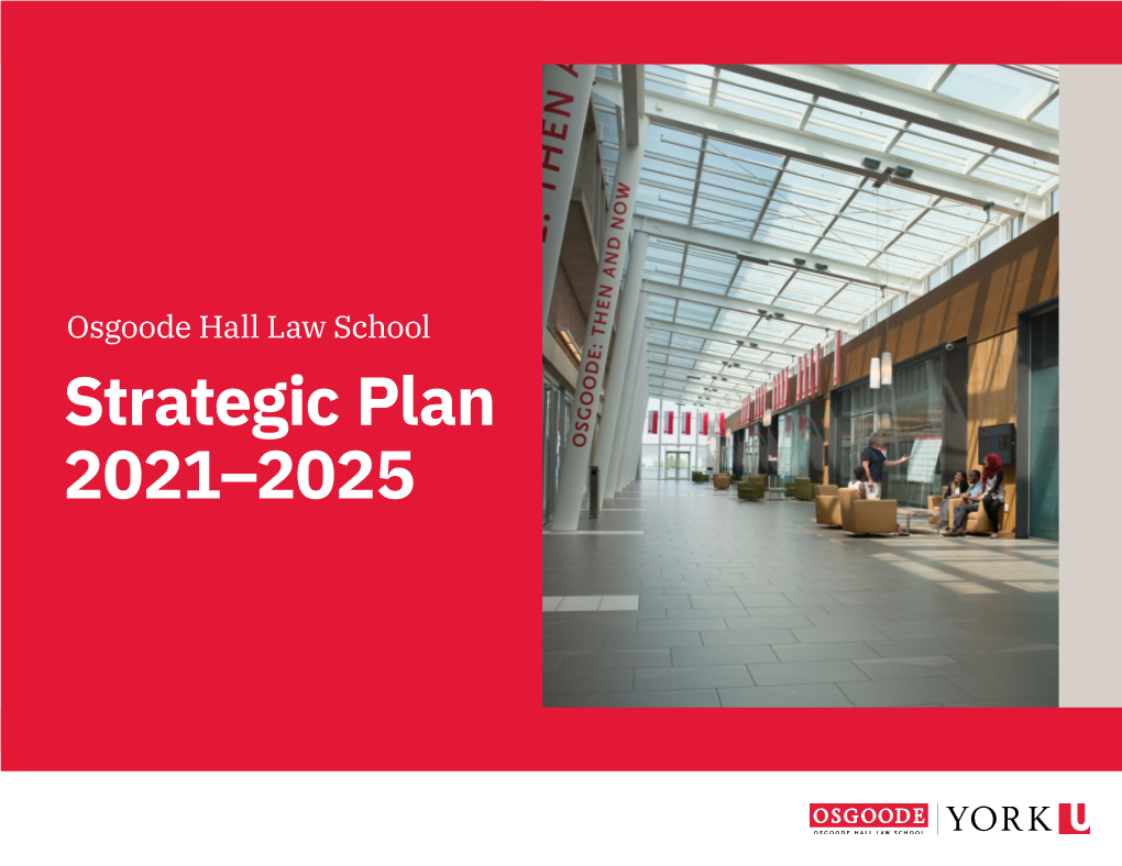 Strategic Plan 2021-2025