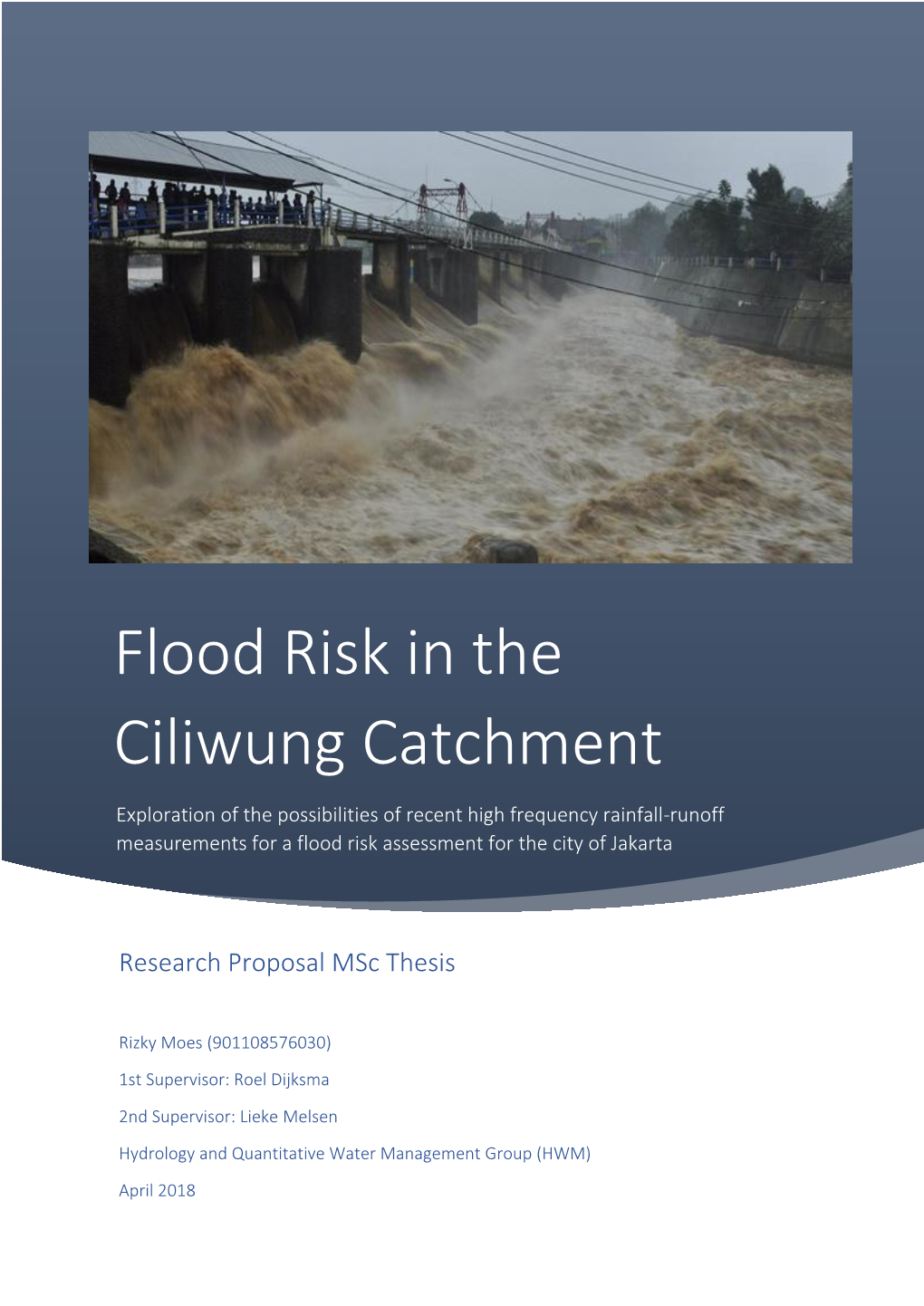 Flood Risk in the Ciliwung Catchment