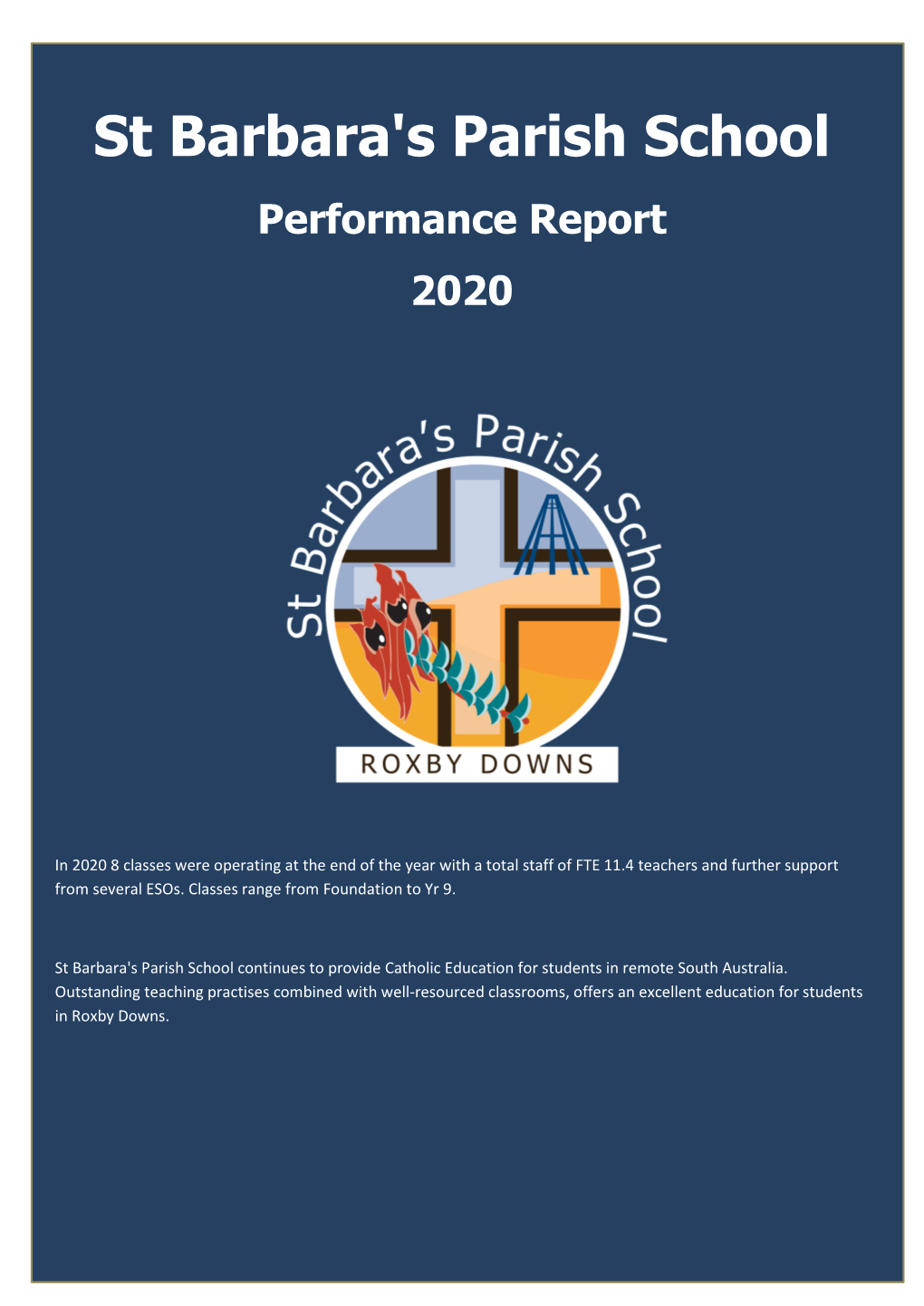 Performance Report 2020 2020