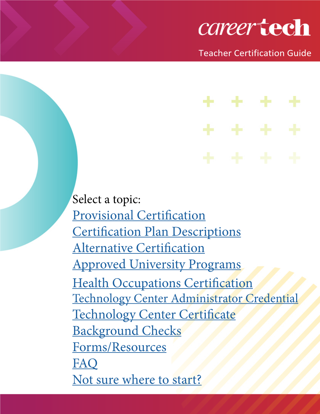 Careertech Teacher Certification Guide