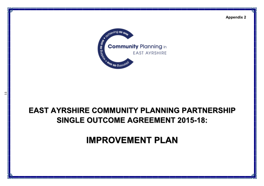 Improvement Plan