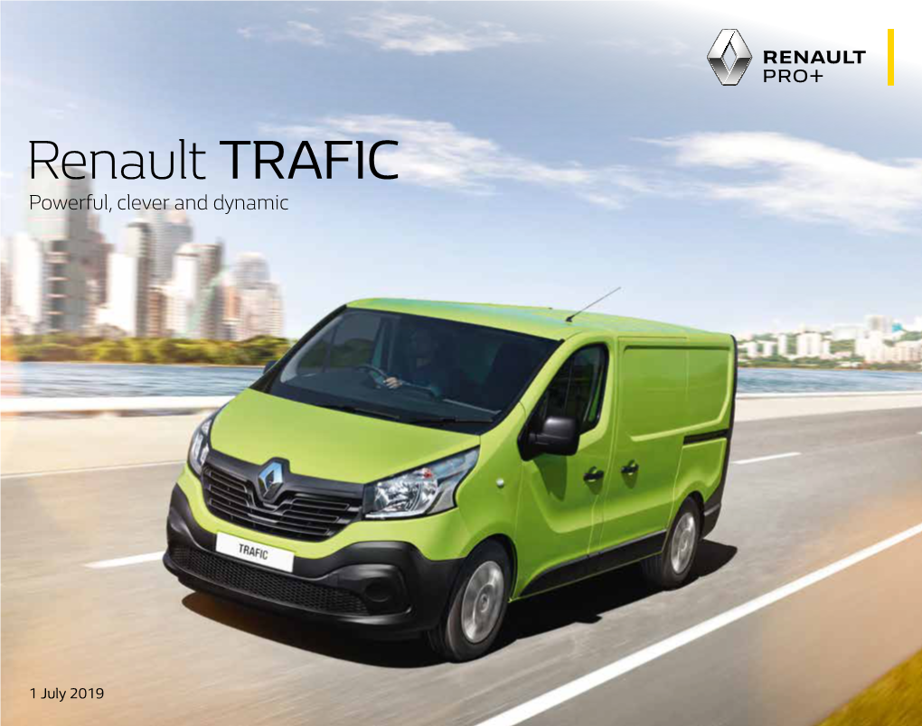 Renault TRAFIC Powerful, Clever and Dynamic
