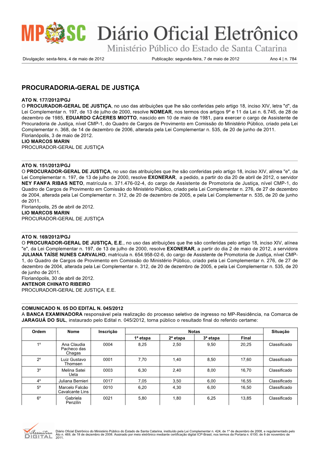 Procuradoria-Geral De Justiça