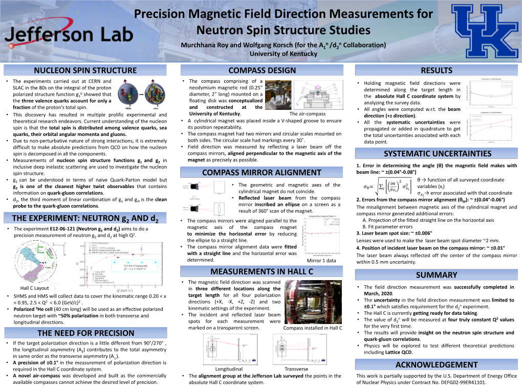 The Need for Precision Nucleon Spin Structure