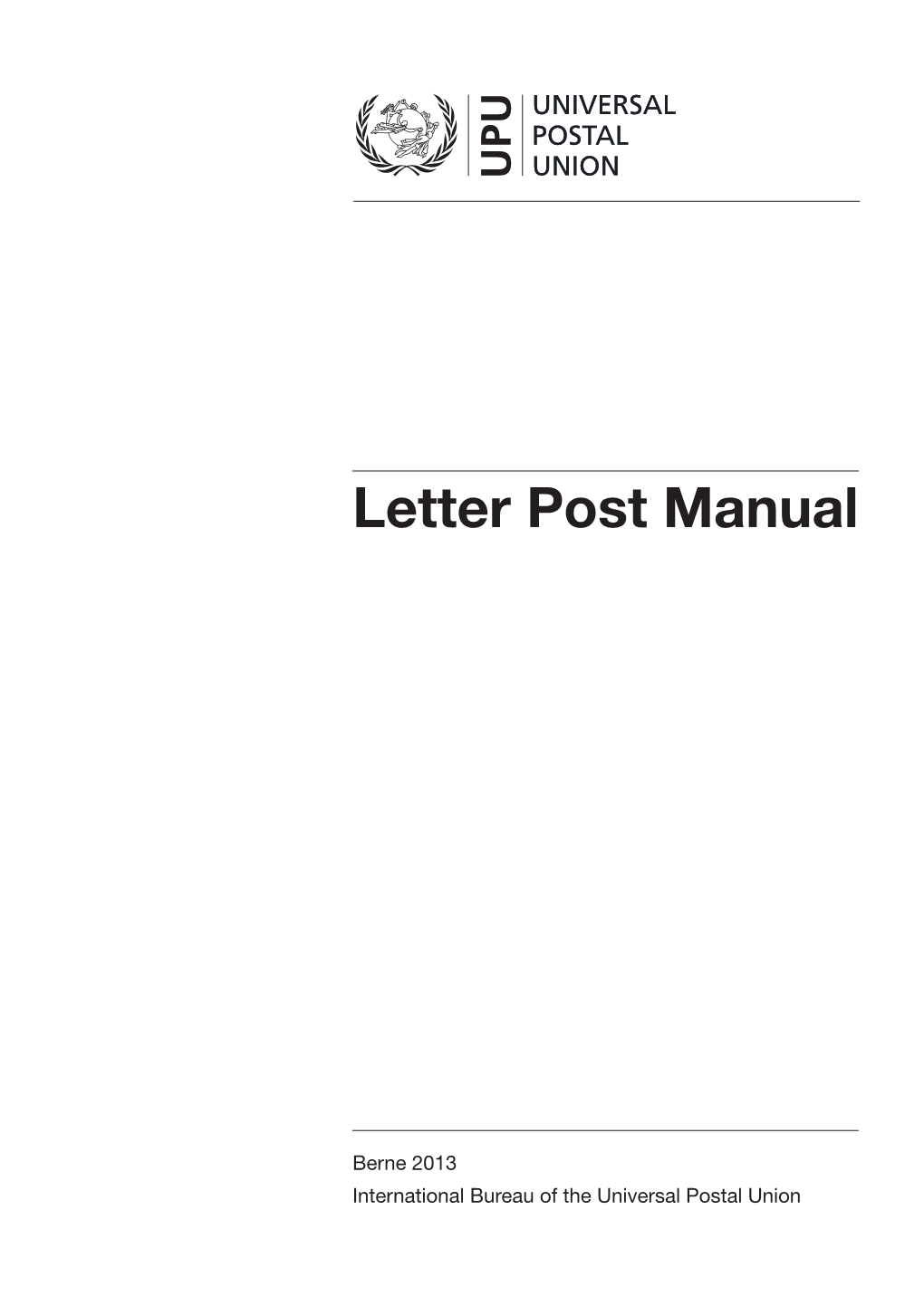 Letter Post Manual