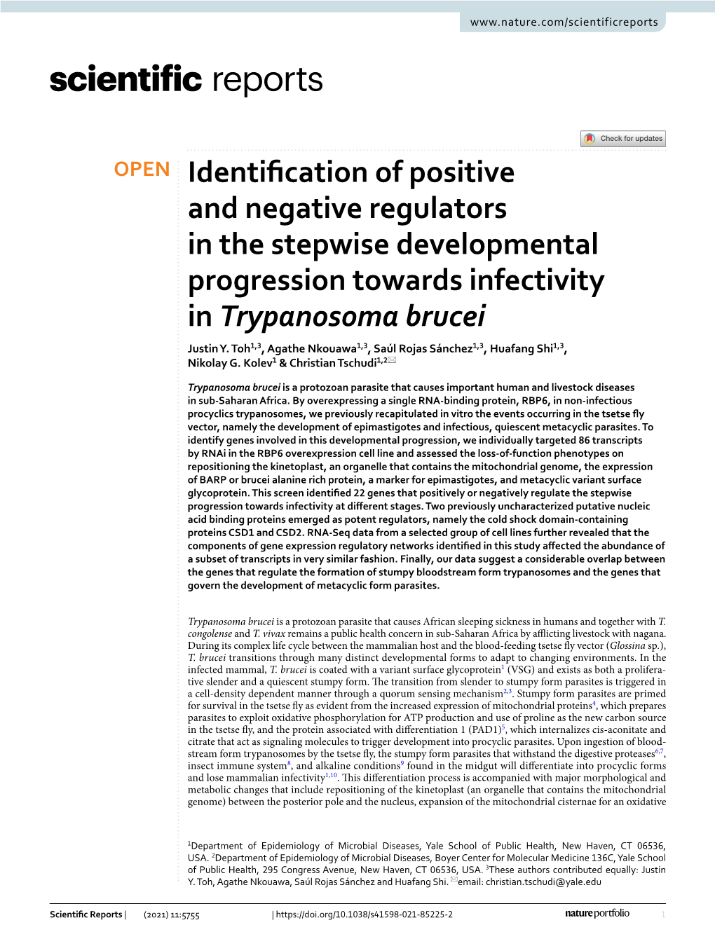 Identification of Positive and Negative Regulators in the Stepwise