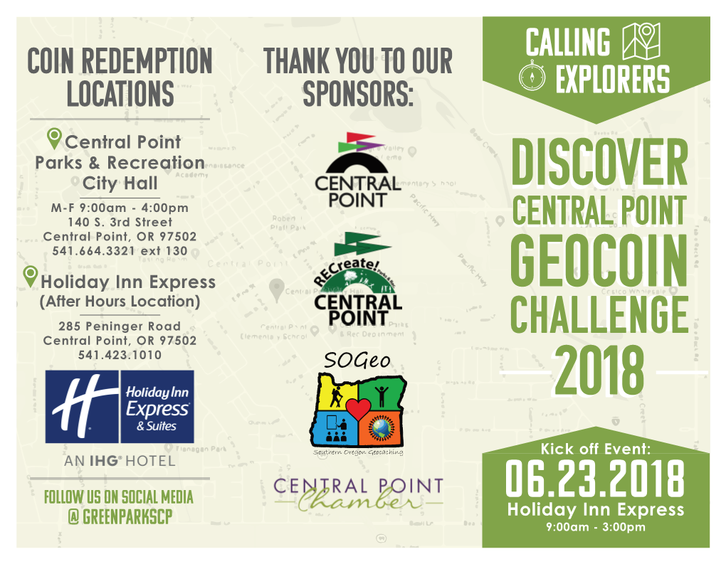 Geocache Challenge 2018 Passport