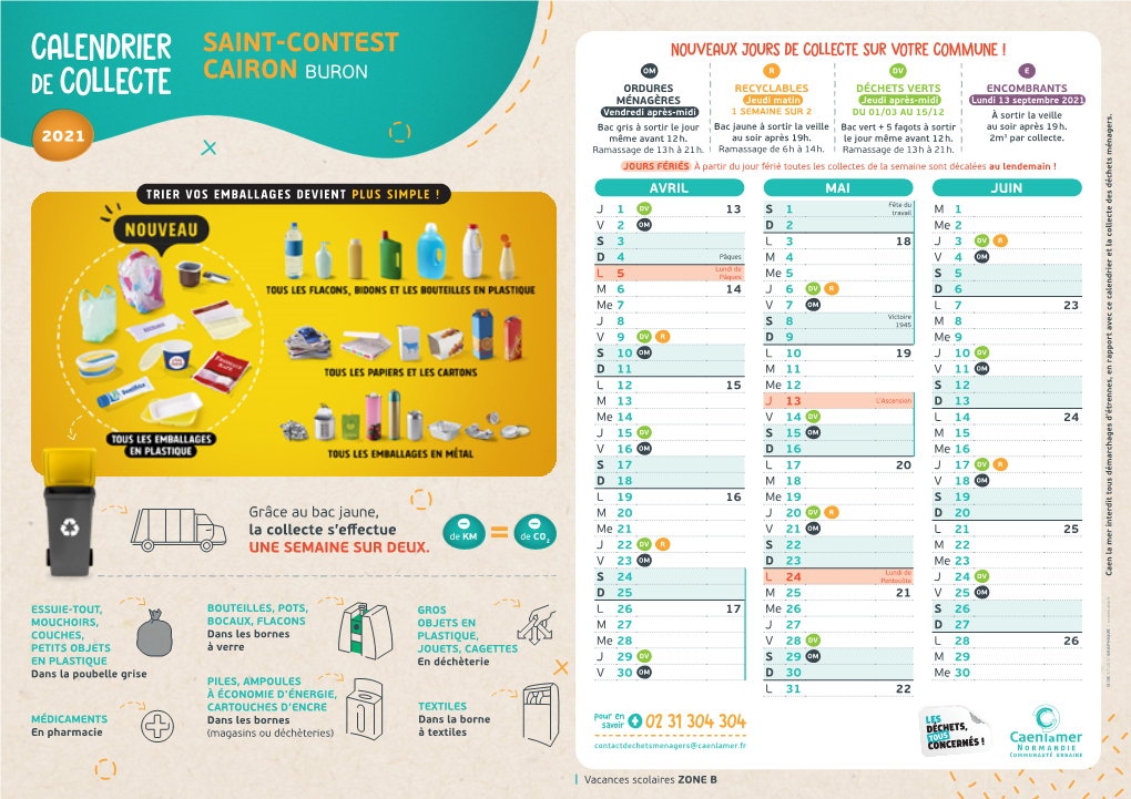 Saint-Contest ; Cairon