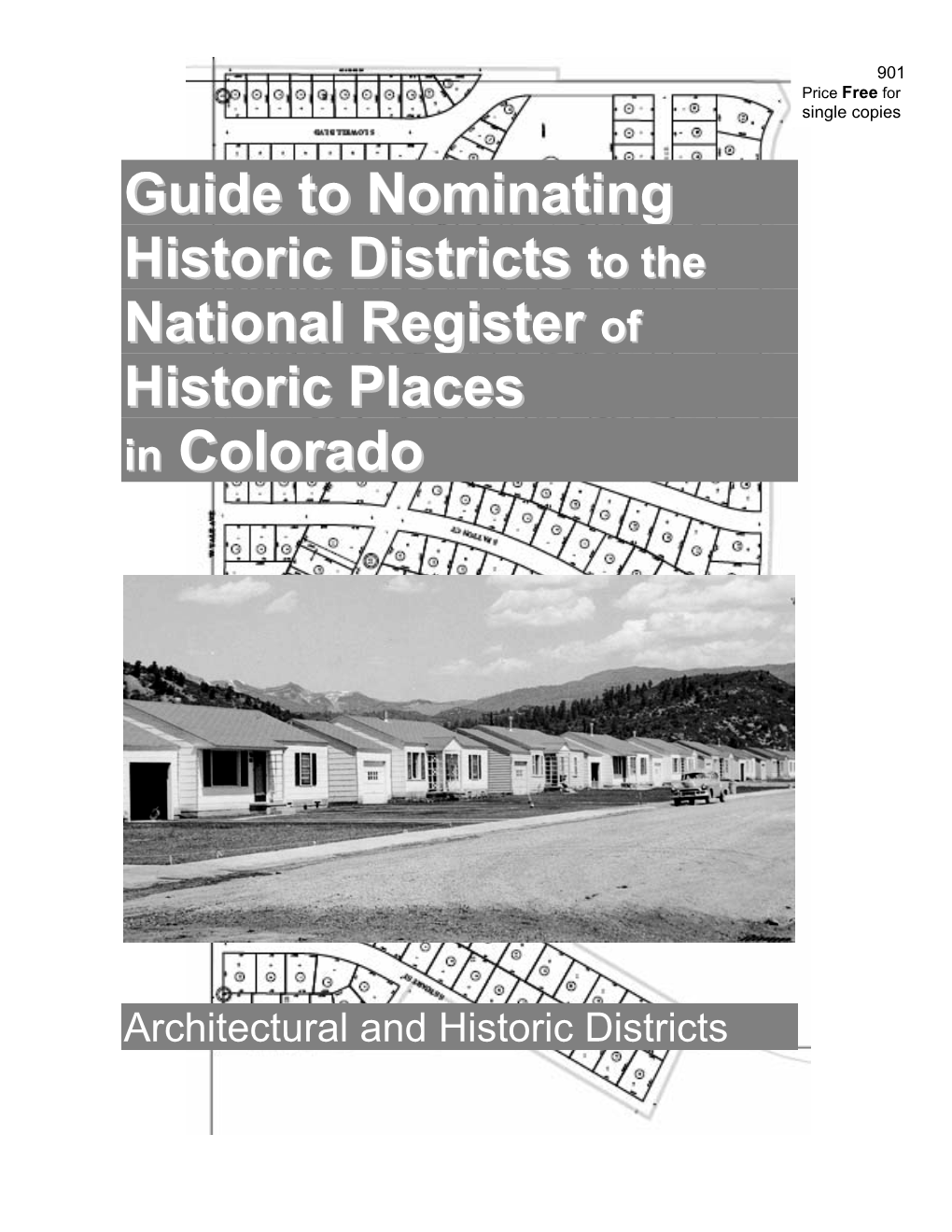 Guide to Nominating Historic Districts National Register Historic Places In