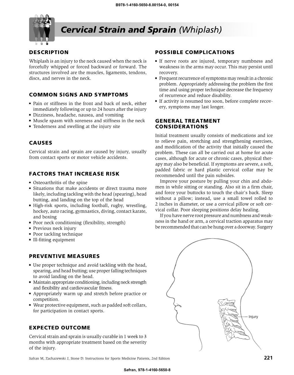 Cervical Strain and Sprain (Whiplash)