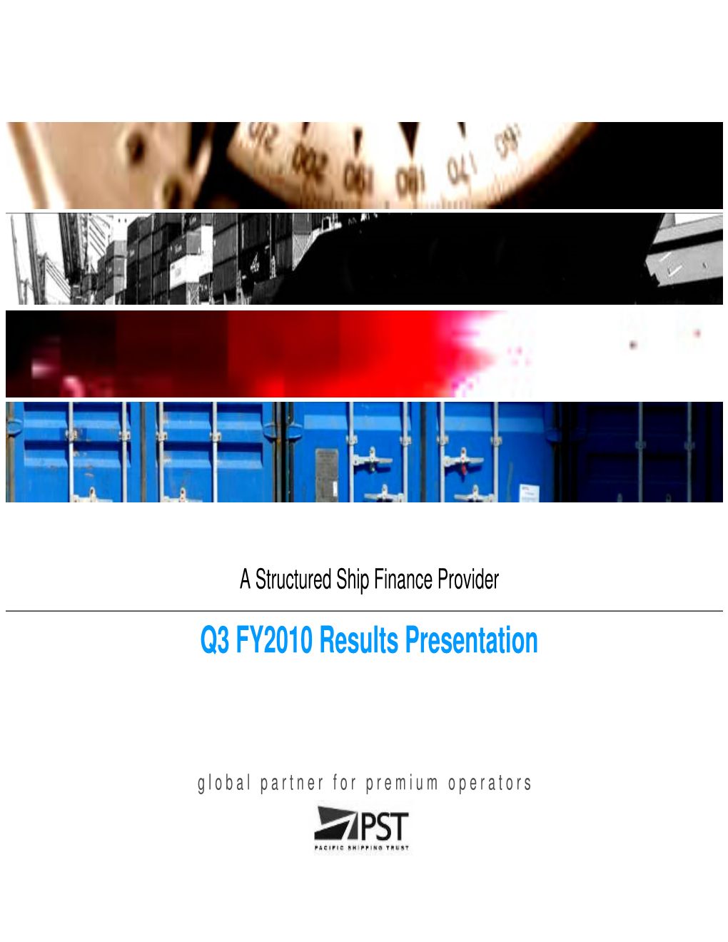 Q3 FY2010 Results Presentation