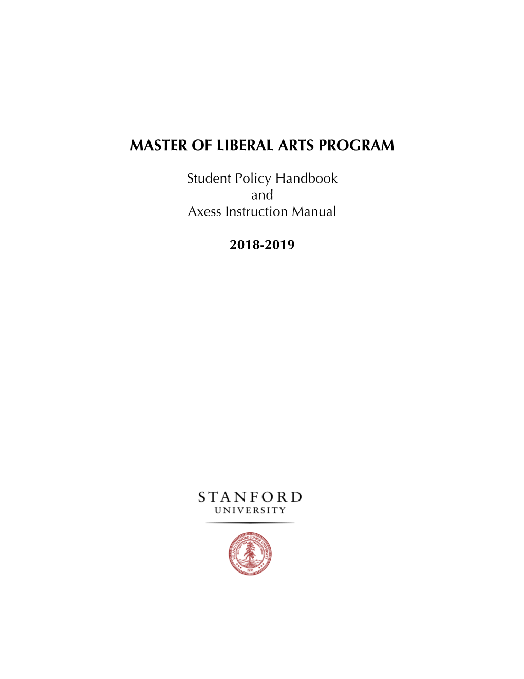 Master of Liberal Arts Program