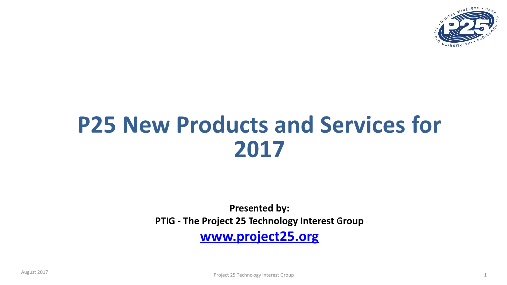 Title Slide Introducing PTIG Tech Session