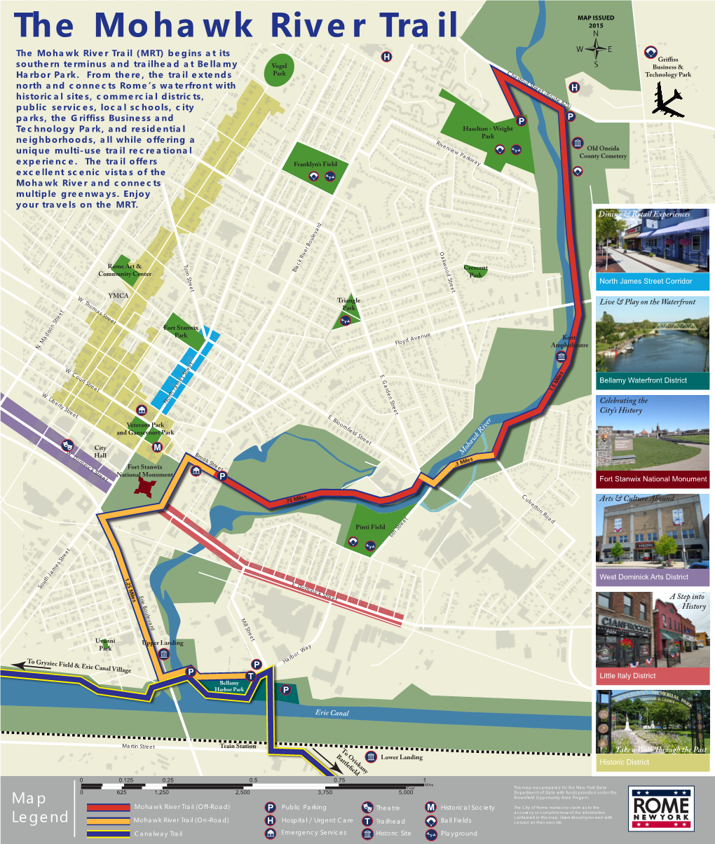 Mohawk River Trail Map 8.31.15