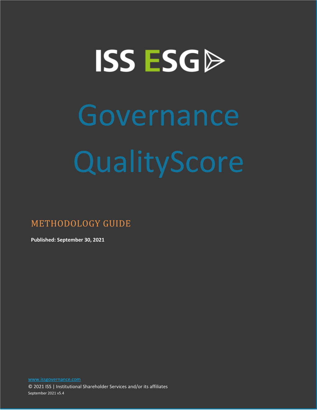 Governance Qualityscore