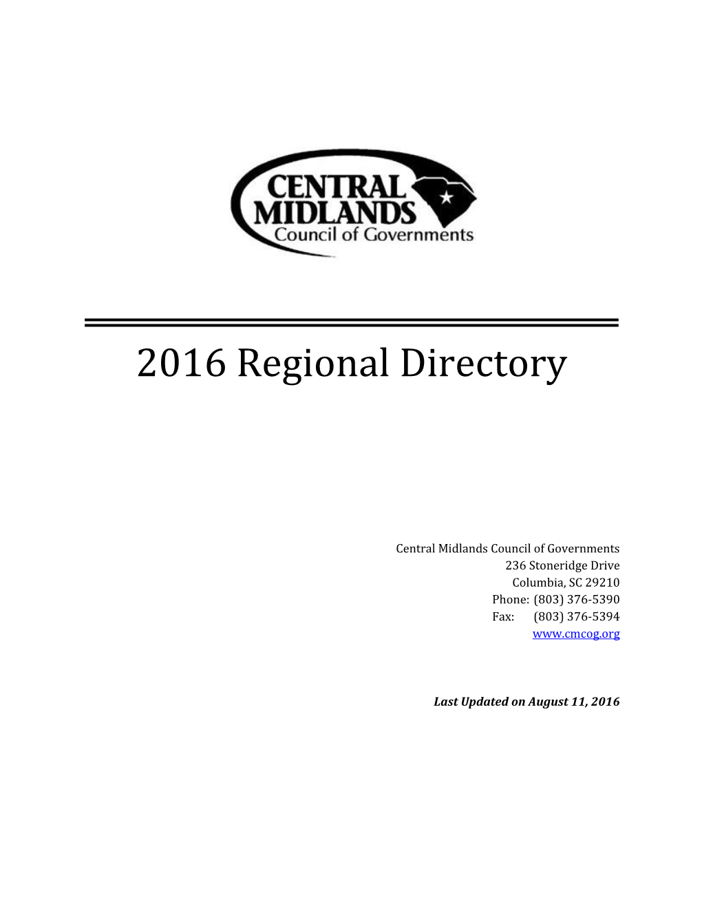 2016 Regional Directory