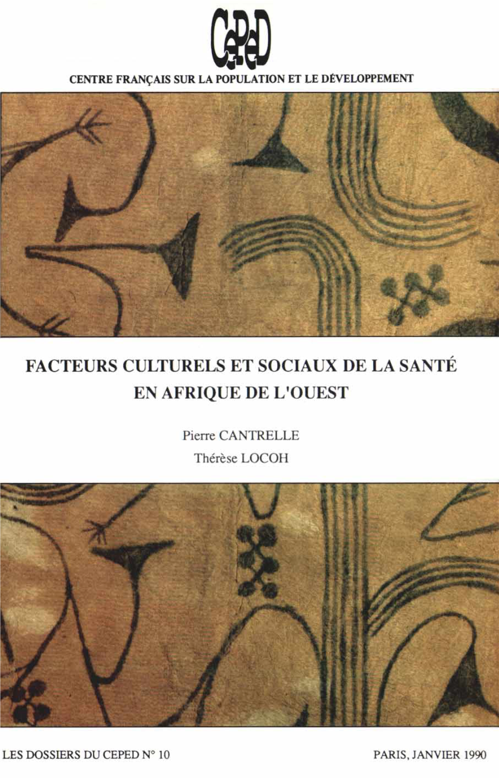 Facteurs Culturels Et Sociaux De La Sante En Afrique De L'ouest1