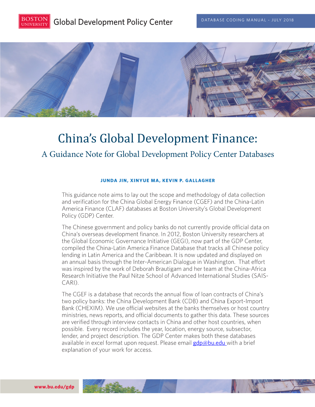 China's Global Development Finance