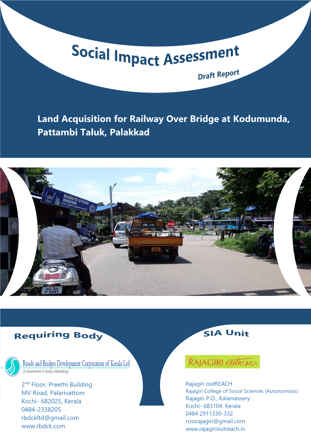 Land Acquisition for Railway Over Bridge at Kodumunda, Pattambi Taluk, Palakkad