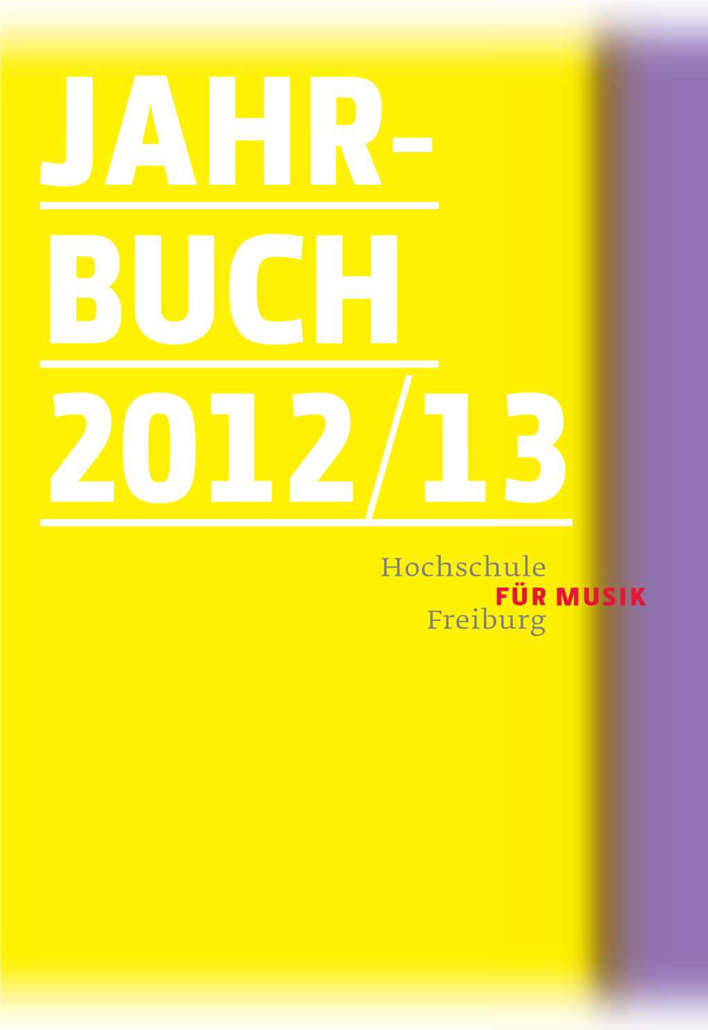 Jahr- Buch 2012/13