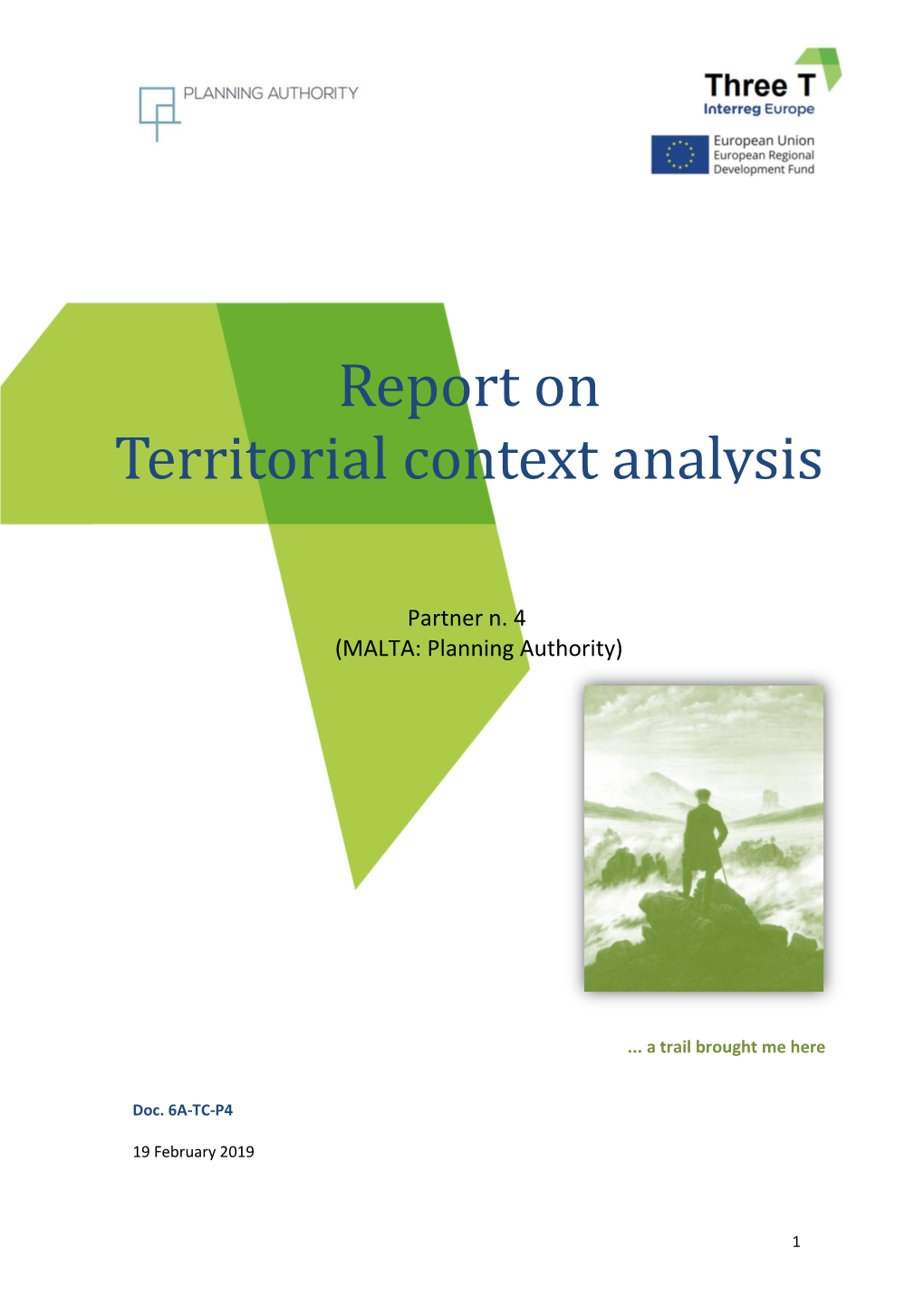 Report on Territorial Context Analysis