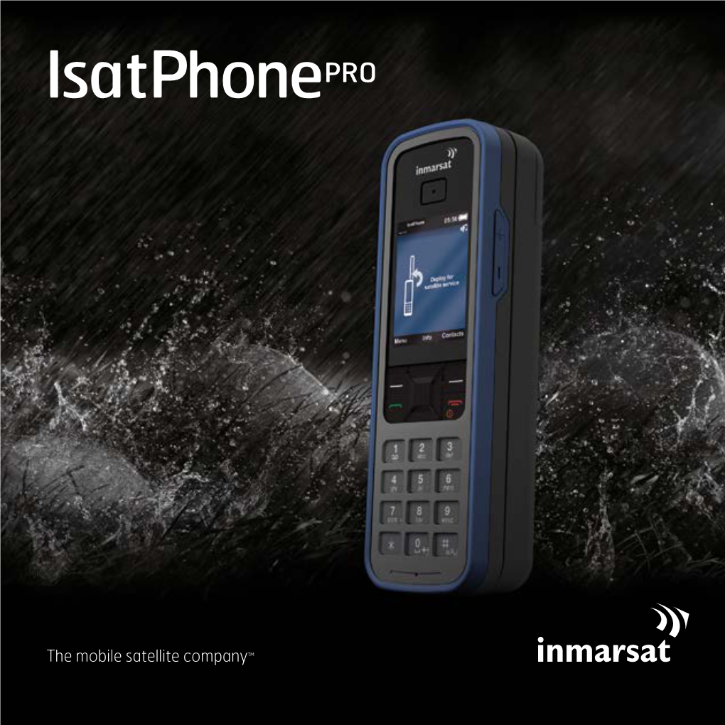 Isatphone PRO Brochure