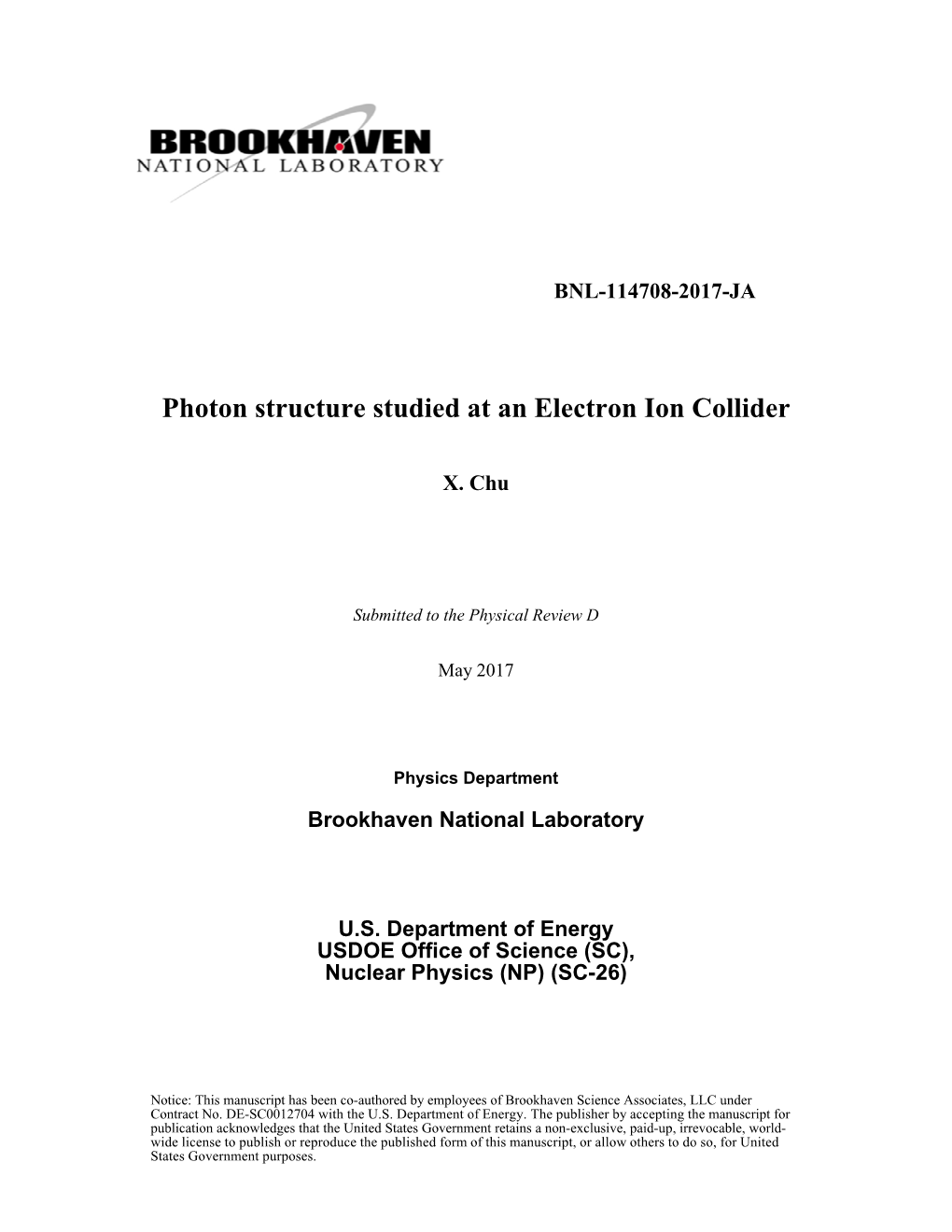 Photon Structure Studied at an Electron Ion Collider