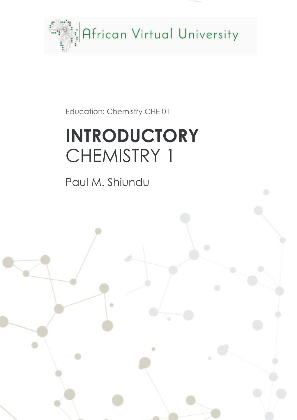 INTRODUCTORY CHEMISTRY 1 Paul M